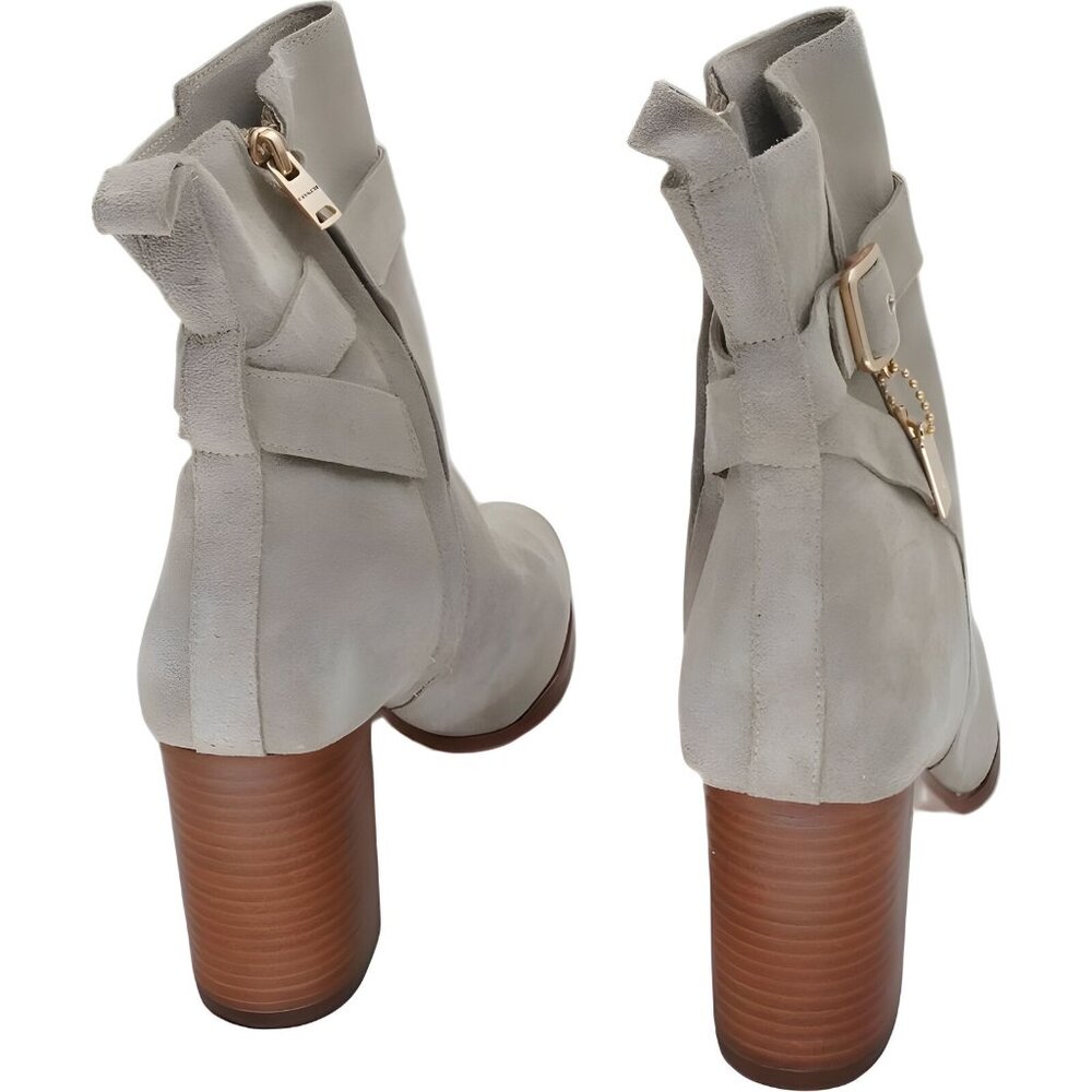COACH Olivia Suede Ankle Booties for Women - Size 8 - Picture 3 of 6